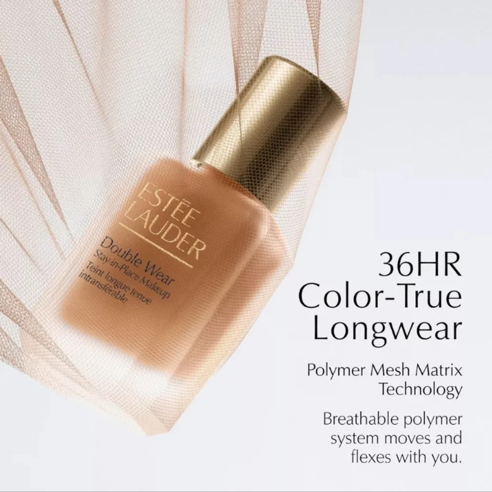 Estee Lauder Double Wear Stay In Place Makeup: Warm Porcelain (1W0), NIB - Picture 6 of 10